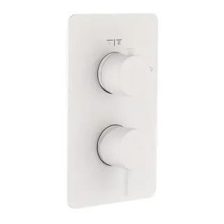 Встраиваемый смеситель для душа Boheme Cell 135-3-MW 3-х проходной белый матовый